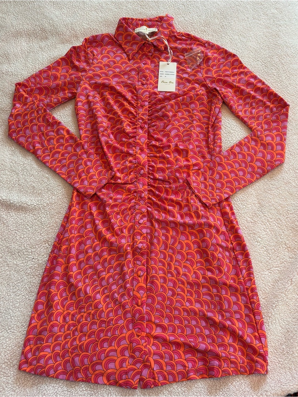 NWT Flora Bea NYC Makelly Dress in Sunrise Avenue